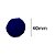 Pompom 4 cm Azul Royal com 10 unidades NYBC - Imagem 1