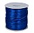 Cordão de Cetim 2mm Azul Royal Com 50 metros Trader - Imagem 1