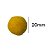 Pompom 2 cm Amarelo Ouro com 50 unidades NYBC - Imagem 1