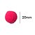 Pompom 2 cm Rosa Neon com 50 unidades NYBC - Imagem 1