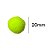 Pompom 2 cm Verde Neon com 50 unidades NYBC - Imagem 1