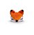 Kit Amigurumi Fofurinha Mod-Raposa Círculo - Imagem 5