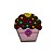 Aplique cupcake emborrachado ref 0003 - 35mm - Imagem 1