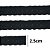 Bordado Ingles 2.5cm COR 310 CTL-61 c/ 13.7 metros NYBC - Imagem 1