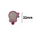 Aplique pepa pig resina - 32mm - Imagem 2