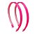 Tiara com fita gorgurão cor pink - Sanding - Imagem 1