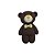 Aplique urso resina - 30mm - Imagem 4