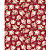 Tecido tricoline estampado floral ref:2258 - 100% algodão 50cm x 150cm Círculo - Imagem 1