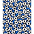 Tecido tricoline ref:2355 - 100% algodão 50cm x 150cm Círculo - Imagem 1