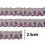 Bordado ingles 2.5cm cor 164/101 Ref ctl-61 c/ 13.70 metros NYBC - Imagem 1