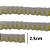 Bordado ingles 2.5cm cor 106/101 Ref ctl-61 c/ 13.70 metros NYBC - Imagem 1