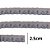Bordado ingles 2.5cm cor 177/101 Ref ctl-61 c/ 13.70 metros NYBC - Imagem 1