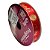 Fita de cetim natalina 15mm cor vermelho com 10 metros progresso - Imagem 1