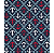 Tecido tricoline estampado ancora ref:2239 - 100% algodão 50cm x 150cm Círculo - Imagem 1