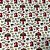 Tecido tricoline estampada bolo ref 810701 - 100% algodão 50cm x 150cm Peripan - Imagem 1