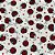 Tecido tricoline estampada joaninha ref 215tk 100% algodão 50cm x 150cm Peripan - Imagem 1