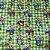 Tecido tricoline estampada ref d7204 - 100% algodão 50cm x 150cm Peripan - Imagem 1