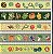 Tricoline barrado digital legumes - 100% algodão 50cm x 150cm - Imagem 2