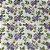 Tecido tricoline estampada floral 100% algodão 50cm x 150cm Peripan - Imagem 1