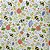 Tecido tricoline abelha ref  D8112 - 100% algodão 50cm x 150cm Peripan - Imagem 1