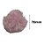 Pompom pelucia 70mm cor rose com 10 unidades nybc - Imagem 1