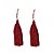 Pingente Tassel 7.0cm Cor 145 Vermelho Com 10 Unidades Nybc - Imagem 1