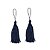 Pingente Tassel 7.0cm Cor 318 Azul Marinho Com 10 Unidades Nybc - Imagem 1