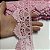 renda guipir chl-438 rosa bebê 68mm por metro - Imagem 1