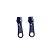 Cursor Para Ziper n3 Cor Azul Royal Com 10 Unidades - Imagem 1