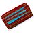 Pompom Metalizado 10mm Cor 145 Vermelho/Ouro Com 25 Metros Nybc - Imagem 4