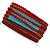 Pompom Metalizado 10mm Cor 145 Vermelho/Ouro Com 25 Metros Nybc - Imagem 3