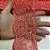 TULE BORDADO CRL-01 COR CORAL 75MM POR METRO - Imagem 1