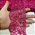 TULE BORDADO CRL-01 COR PINK 75MM POR METRO - Imagem 1