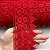 Renda Guipir Chl 427 Cor Vermelho 95mm Por Metro Nybc - Imagem 1