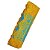 Renda Guipir CHL-438 cor amarelo ouro 68mm c/13.70 metros NYBC - Imagem 1