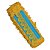 Renda Guipir CHL-590 cor amarelo ouro 35mm c/ 13.70 metros NYBC - Imagem 1