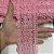 renda guipir chl-579 rosa bebê 75mm por metro - Imagem 1