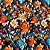 TECIDO TRICOLINE 3D FLORAL 0,50CM X 1,50 REF E422 PERIPAN - Imagem 1