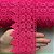 Renda Guipir 9,5cm Rosa Neon CHL-427 com 13,7 Metros NYBC - Imagem 2