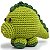 Kit Meu Primeiro Amigurumi Bicho Bola Dinossauro Círculo - Imagem 2