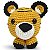 Kit Meu Primeiro Amigurumi Bicho Bola Tigre Círculo - Imagem 1