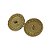 Botão Metal Dourado De Perola Com Pé 22mm Com 10 Unidades - Imagem 3