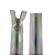 Ziper Destacavel Aluminizado Mult 70cm Cor 101 Branco Com 10 Unidades Nybc - Imagem 2