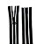 Ziper Invisível Nylon Fixo 18cm N3 Fitness Refletivo Com 10 Unidades Makro - Imagem 1