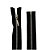 Ziper Metal Destacável 60cm Preto Com 10 Unidades Makro - Imagem 1