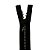 Ziper Fixo Com Strass 15cm Preto Com 10 Unidades - Imagem 5