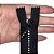 Ziper Fixo Com Strass 15cm Preto Com 10 Unidades - Imagem 4
