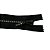Ziper Fixo Com Strass 15cm Preto Com 10 Unidades - Imagem 3