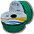 Renda Poliamida R002 Cor 540 Verde Bandeira Com 50 Metros NYBC - Imagem 1