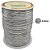 Cordone 4.4mm Cor Prata Com 50 Metros Nybc - Imagem 2